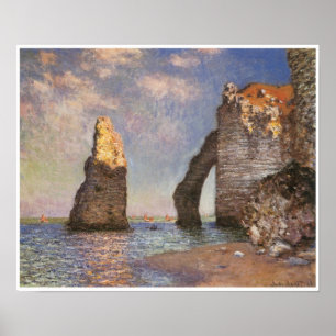 The Needle, Etretat, 1885 ポスター