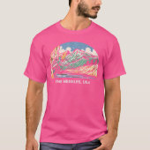 The Needles Usa Rock Climbing Bouldering Mountain Tシャツ (正面)