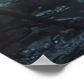 The Neon Refugee Girl: Futuristic Cyberpunk  ポスター (角)