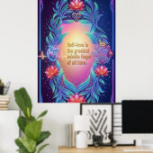 The Neon Sovereign Heart ポスター (ホームオフィス)