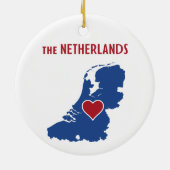 The Netherlands  セラミックオーナメント (裏面)