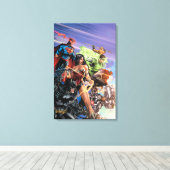 The New 52 Cover #5 Variant キャンバスプリント (インサイチュ (ウッドフロア))