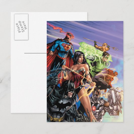The New 52 Cover #5 Variant ポストカード (正面/裏面)