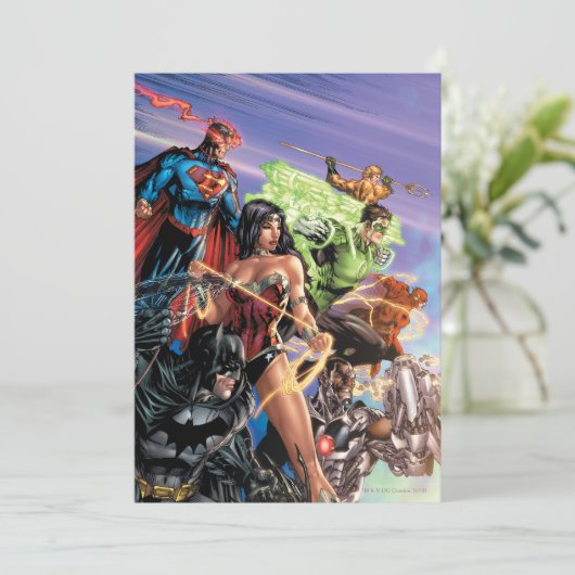 The New 52 Cover #5 Variant 招待状 (スタンド正面)