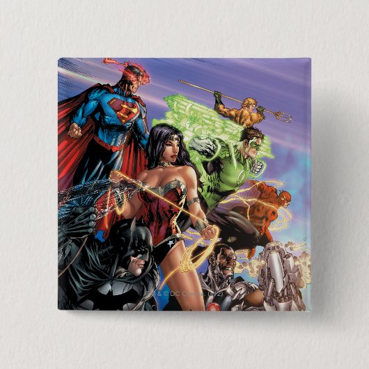 The New 52 Cover #5 Variant 缶バッジ (正面)