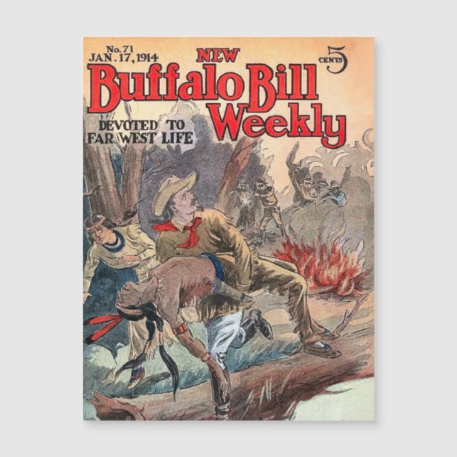 The New Buffalo Bill Weekly No. 71 1914 (正面)