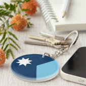 The new Flag of Minnesota State キーホルダー (正面右)