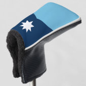 The new Flag of Minnesota State (2023 redesign) ゴルフヘッドカバー (3/4 正面)