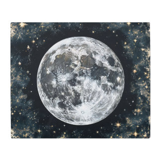 The new moon メタルプリント