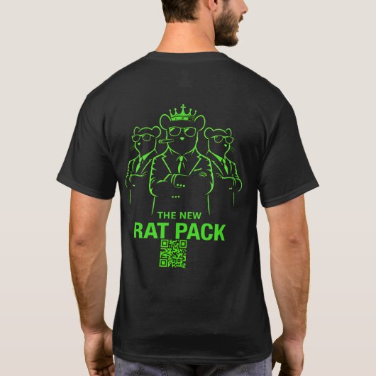 The New Rat Pack Tシャツ (裏面)