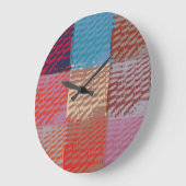 The New Sstreet Terrace by masanser ラージ壁時計 (傾斜)