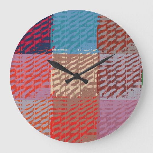 The New Sstreet Terrace by masanser ラージ壁時計 (正面)