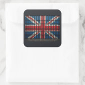 The New UK squareステッカー スクエアシール (バッグ)