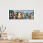 The New World, 1791-97 (キャンバス上の油) （2も参照） ポスター (キッチン)