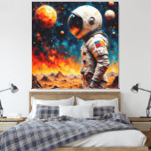 THE NEW WORLD MAN キャンバスプリント (インサイチュ (寝室))