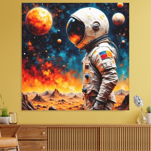 THE NEW WORLD MAN キャンバスプリント (インサイチュ (リビング))