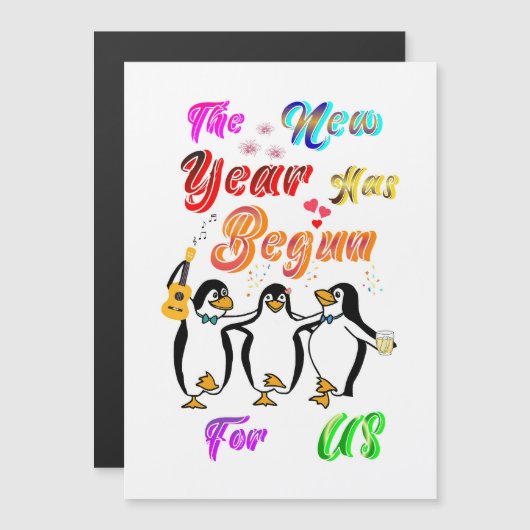 The New Year Has Begun For Us (正面/裏面)