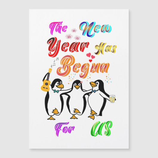 The New Year Has Begun For Us (正面)