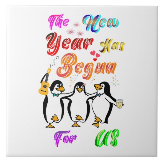 The New Year Has Begun For Us タイル (正面)