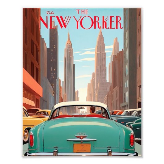 The New Yorker フォトプリント (正面)