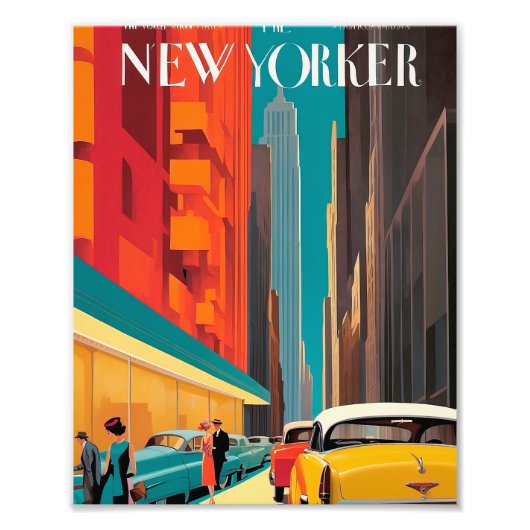 The New Yorker フォトプリント (正面)