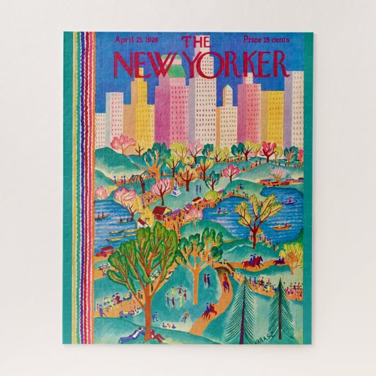 The New Yorker 1928年4月号 16x20 ジグソーパズル (縦)