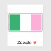 The Newfoundland Tricolour flag, Canada シール (シート)