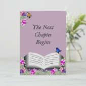 The Next Chapter Begins| 花の本のテーマ 招待状 (スタンド正面)