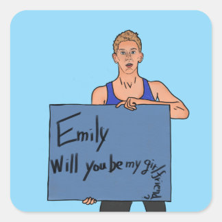 The Next Step Eldon Holdingの看板シール スクエアシール