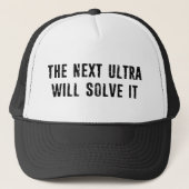 The Next Ultra Will Solve It キャップ (正面)