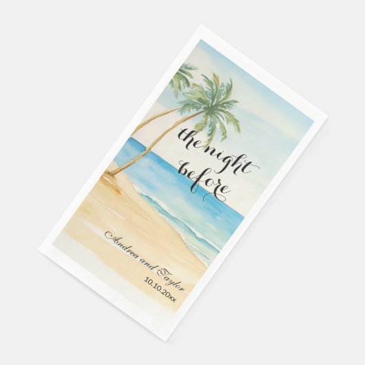 The night Before Beach and Palm Trees Wedding (コーナー)