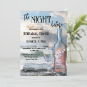 The Night Before Beach and Wine Rehearsal Dinner 招待状 (スタンド正面)