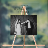 The Night Before Dinner Welcome with/Photo 結婚's アクリルサイン (ニュートラル)