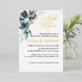 The Night Before Rehearsal Dinner Invitation 箔招待状 (立ち正面)