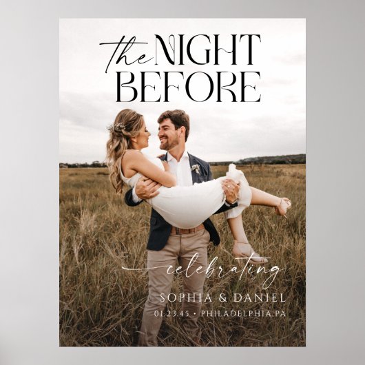 The Night Before Rehearsal Dinner Poster to Frame ポスター (正面)