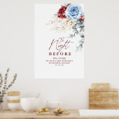 The Night Before Rehearsal Dinner Welcome ポスター (キッチン)