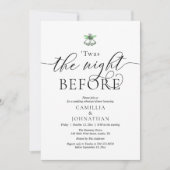 The Night Before, TWAS Wedding Rehearsal Dinner 招待状 (正面)