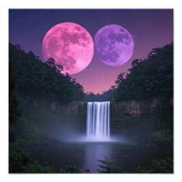 The Night Moons フォトプリント