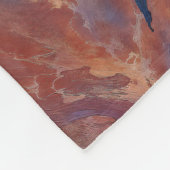 The Night Mother Kali フリースブランケット (角)