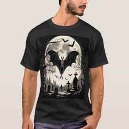 The Night of the Skeletal Bat Tシャツ