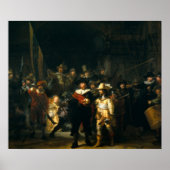 The Night Watch - Rembrandt ポスター (正面)