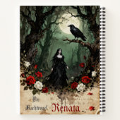 The Nightbird ノートブック (裏面)