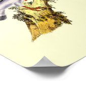 The Nightingale」by Wordsworth – アートプリント ポスター (角)