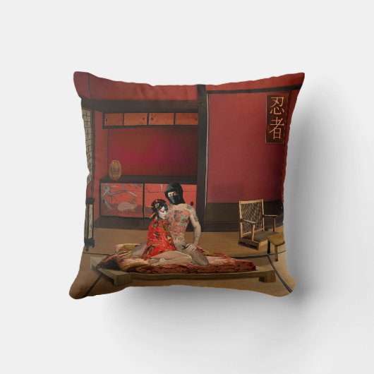 The Ninja クッション (裏面)