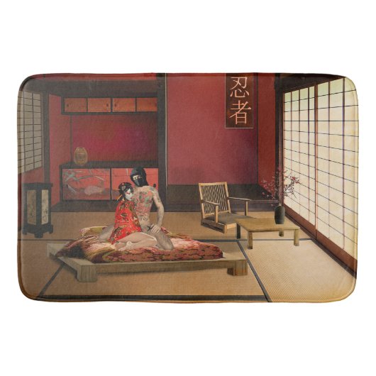 The Ninja バスマット (正面)