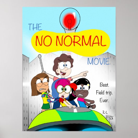 The No Normal Movie Poster ポスター (正面)