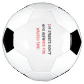 The No Refunds Design: サッカーボール (回転)