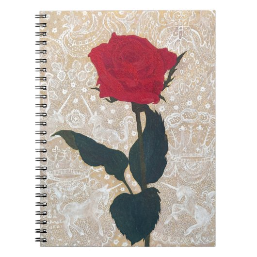 The Noble Rose: Japanese Art with Mythic Touch ノートブック (正面)