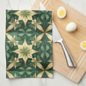 The Noël Kitchen Elegance - Star キッチンタオル (四つ折り)