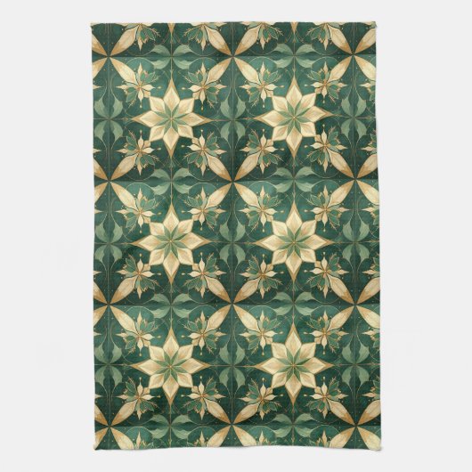 The Noël Kitchen Elegance - Star キッチンタオル (縦)